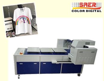 Machine d'impression à grande vitesse de T-shirt/imprimante à plat de Digital avec 8 têtes de Ricoh