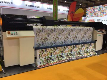 Précision de machine d'impression de polyester de drapeau de CSR 2200 haute avec 2 têtes de Kyocera