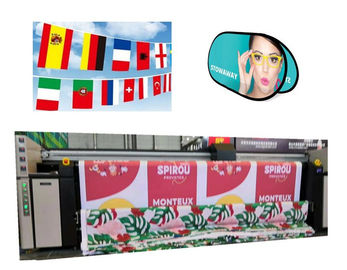 360 * machine d'impression de drapeau de la sublimation 1800dpi pour annoncer des drapeaux/bannières