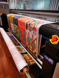Tête d'impression de machine d'impression de tissus de Digital de drapeaux 1400dpi Max Resolution