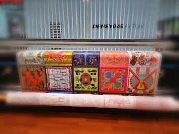 L'encre continue de double de CMYK de couleur traceur de tissu assurent 45 Sqm/vitesse impression d'heure