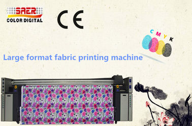 Rendement élevé d'encre d'offre de sublimation de tissu couleur continue du traceur de double CMYK