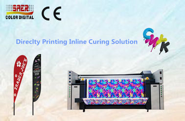 Traceur de tissu de CMYK Digital/système d'impression de textile couverture de Tableau avec la haute résolution