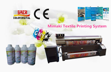 Imprimante de textile de Digital Mimaki de 64 pouces avec la sublimation/encre de colorant
