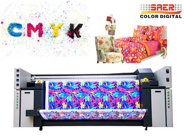 petit pain de 6kw 2.2M pour rouler le système d'impression de tissu de Direclty d'imprimante de sublimation de colorant