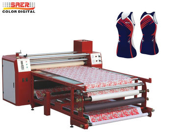 machine large de presse de la chaleur d'impression de sublimation de machine de calendrier de textile de style de rouleau de 1.0m