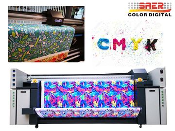 Petit pain automatique pour rouler l'imprimante piézo-électrique de drapeau de la machine d'impression de drapeau 3.2m Digital
