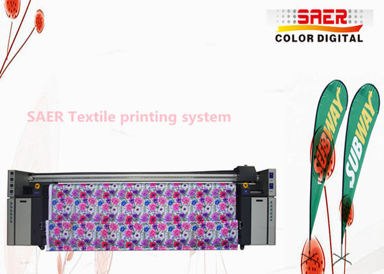Aucun coton de traceur de tissu de Digital de galet presseur imprimant 720x1800DPI