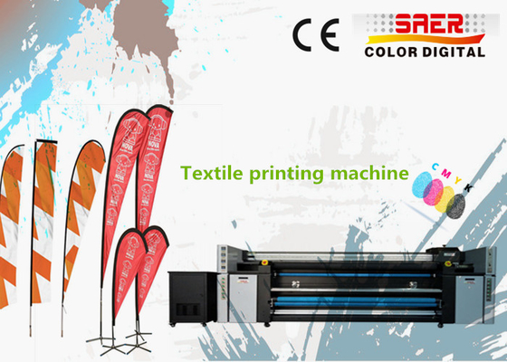 haute résolution de machine d'impression de drapeau de plage de 2m pour le textile