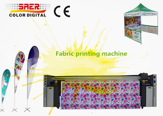 Technologie piézo-électrique de machine d'impression de tissu de Digital de la sublimation 1800DPI