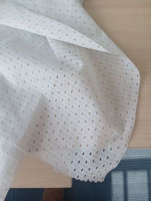 Tissu blanc d'impression de Digital pour le vêtement de rideau avec l'encre de sublimation de colorant