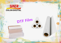 Hot Peeling Transparent DTF Transfer Film For Printing 100m