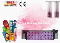 Curtain Fabric / Wallpaper Fabric Printing Machine 1800DPI Resolution