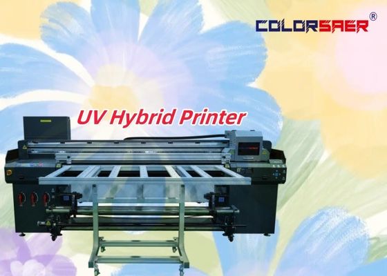 Digital 180cm new design UV plotter Roll to roll and Flatbed UV Hybrid Printer