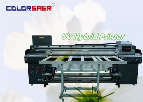 Shanghai Color Digital Fast Speed UV Printer Flatbed & Roll to roll UV hybrid Printing machine