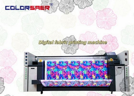 Textile Printer Digital Fabric Printing Machine Sublimation Printer Good Manufacturer 4 Heads Inkjet Printer