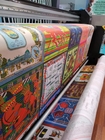 Dual CMYK Textile Printing Fabric Plotter 3.5KW Continuous Ink Supply