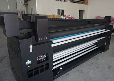 Dual CMYK Sublimation Ink Digital Fabric Printing Machine To Make Banner Flag