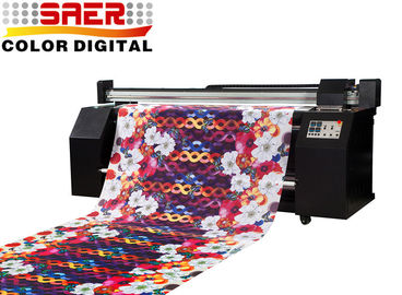 3.2m Fabric Color Brightly Dual CMYK Printing Machine / Epson Head Printers