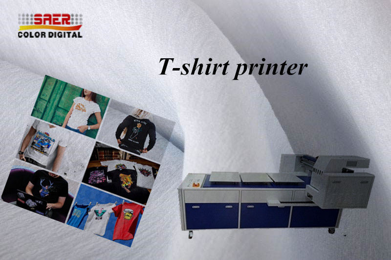 Pigment Ink A3 Size T Shirt Printing Machine High Eficiency Easy Operation