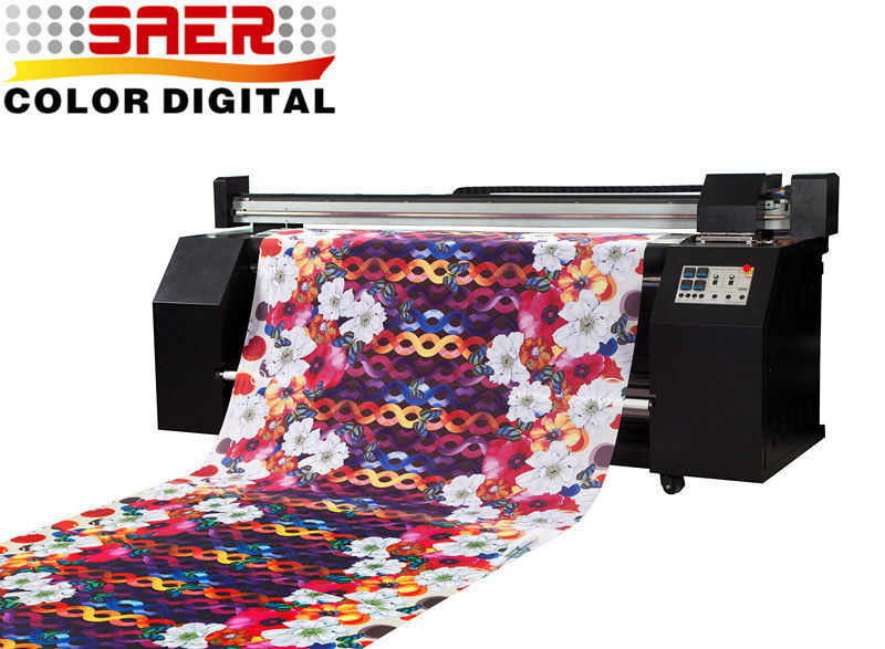 3.2m Fabric Color Brightly Dual CMYK Printing Machine / Epson Head Printers