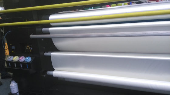 Double machine d'impression de tissu de Digital de tête de l'impression DX7 pour la fabrication de drapeau