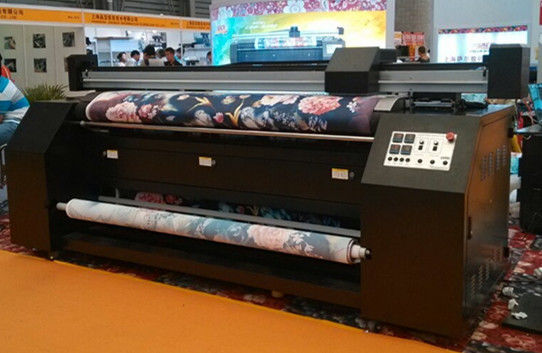 Horizontal sautez l'imprimante de tête d'Epson de bannière pour le tissu de coton de polyester