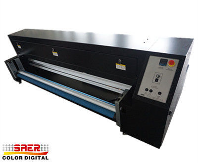 machine à grande vitesse de sublimation de colorant de 1.8m pour fixer la couleur du tissu