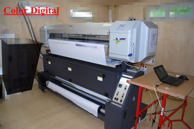 Petit pain d'imprimante à jet d'encre d'imprimante de sublimation de Mutoh de textile de polyester pour rouler la double couleur de CMYK