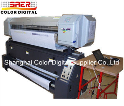 Double imprimante dégrossie automatique de sublimation de Mutoh de drapeau multicolore
