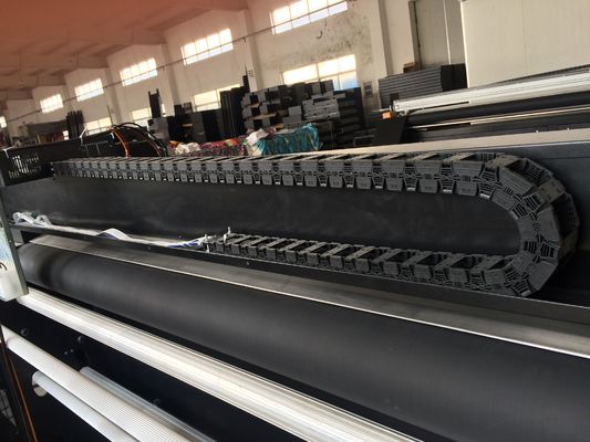 Traceur de tissu de grand format avec l'appareil de chauffage pour la fabrication extérieure de drapeau de miroir