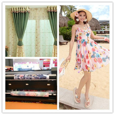 Machines d'impression de Digital de textile du traceur 1400dpi de tissu de grand format