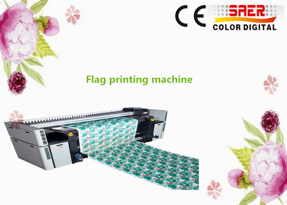 Machine d'impression de tissu de rideau avec 4 têtes d'impression élevées de DPI
