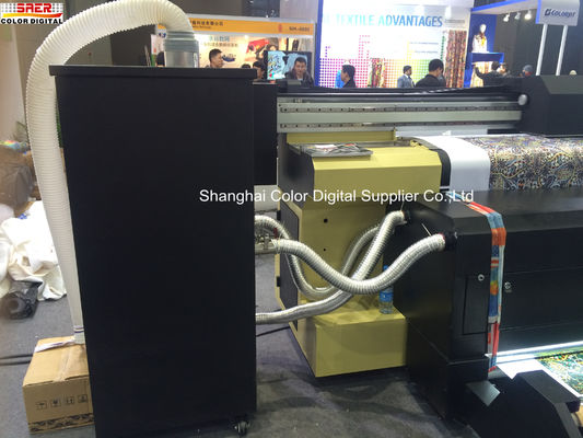 Le service direct extérieur d'impression de tissus sautent l'imprimante avec la tête d'impression de quatre Epson