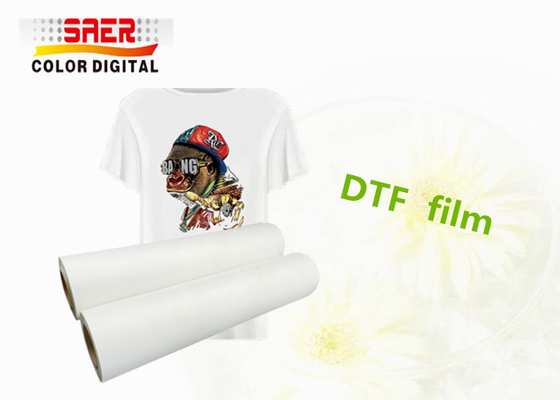 petit pain de film de transfert de l'ANIMAL FAMILIER DTF de largeur de 60cm à rouler pour des textiles