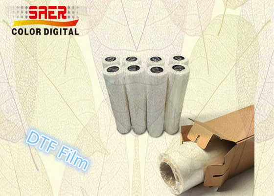 Petit pain transparent de film de transfert d'ANIMAL FAMILIER DTF 60cm pour des textiles