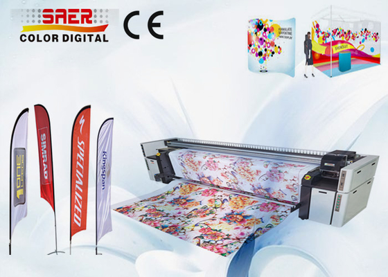 Imprimante à sublimation numérique 2100 mm pour tissu de coton drapeau