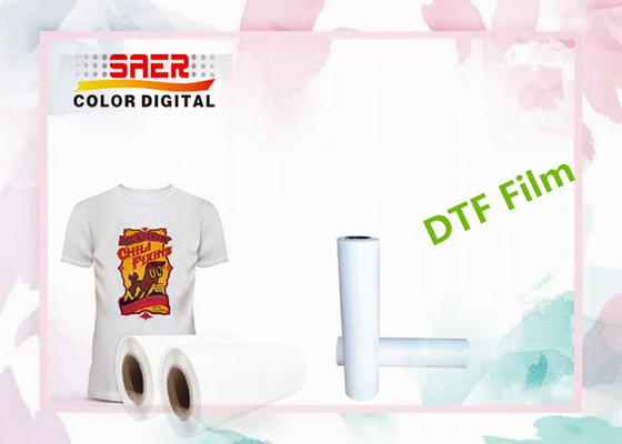 Jet d'encre de Digital imprimant le petit pain de film d'animal familier de Dtf pour l'imprimante de T-shirt
