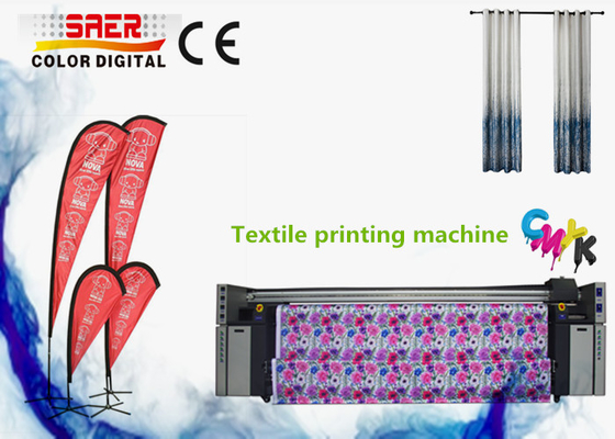 Imprimante de tissu de polyester de bannière de drapeau de SAER CSR2200/directement imprimante de textile