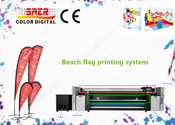 Machine d'impression textile grand format avec tête d'impression haute résolution