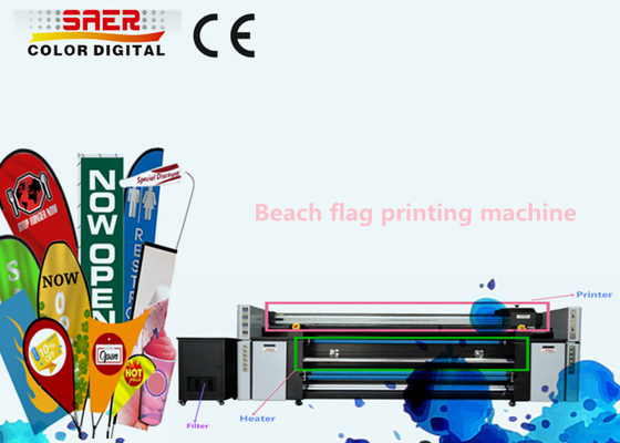 Imprimante de sublimation de colorant de tissu de polyester de bannière de drapeau de machine d'impression de tissus de la sublimation CSR2200
