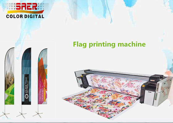 Machine d'impression textile numérique grand format avec double CMYK