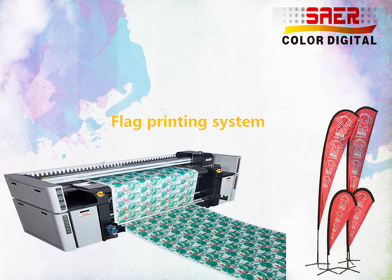 Machine d'impression textile numérique grand format avec double CMYK