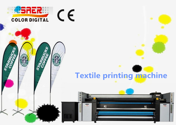SAER Machine d'impression par sublimation multicolore pour tissus en polyester