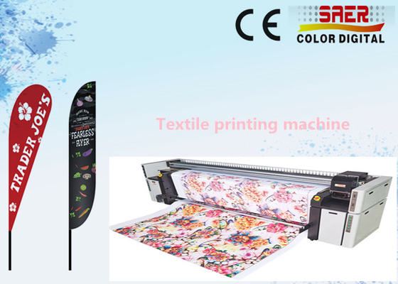 Machine d'impression de tissus à grande vitesse en un seul rouleau à rouleau multicolore