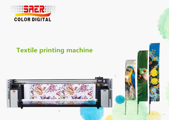 Machine d'impression textile numérique Imprimante de sublimation par injection d'encre de teinture de tissu en polyester