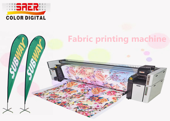 Machine d'impression textile numérique Imprimante de sublimation par injection d'encre de teinture de tissu en polyester