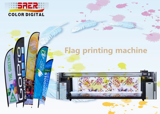 Imprimante à sublimation pour l'impression directe textile / Imprimante à drapeau en polyester à rouleaux