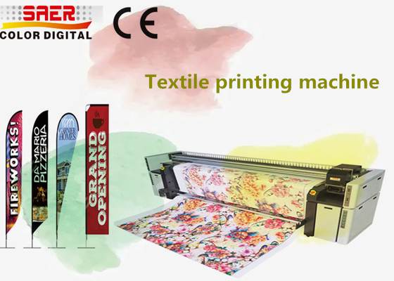Machine d'impression textile à jet d'encre numérique pour l'impression directe sur la laine de lin polycotton