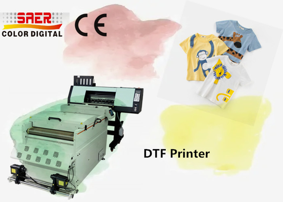 Machine d'impression par jet d'encre à transfert thermique directement sur film PET